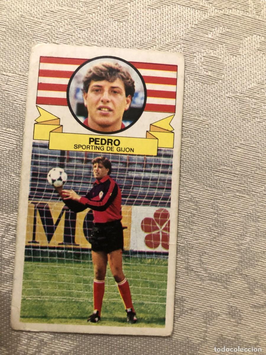 Cromos de f&uacute;tbol: PEDRO SPORTING DE GIJ&Oacute;N EDICIONES ESTE 85-86 - Foto 1