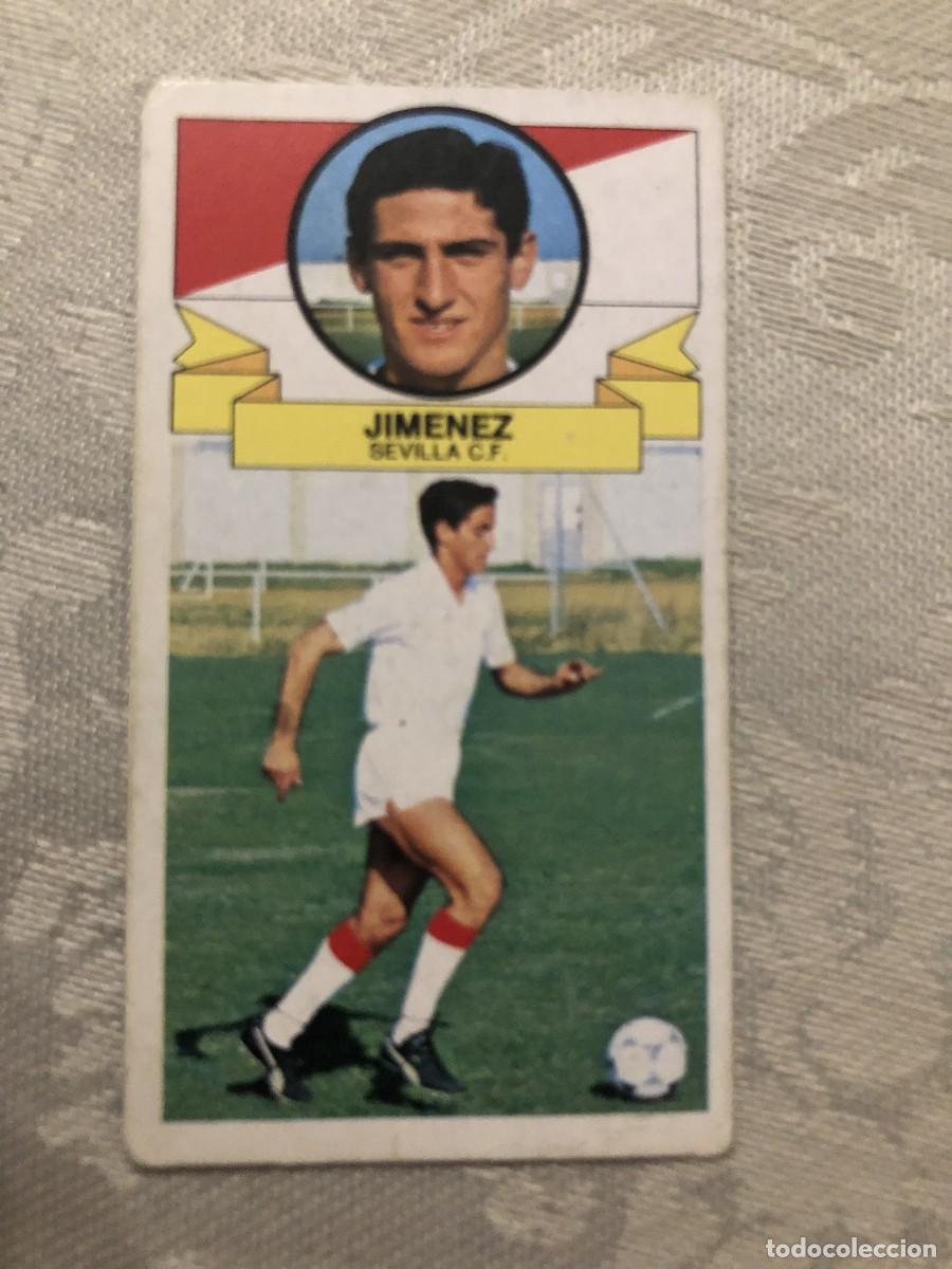 Cromos de f&uacute;tbol: JIM&Eacute;NEZ SEVILLA EDICIONES ESTE 85-86 - Foto 1