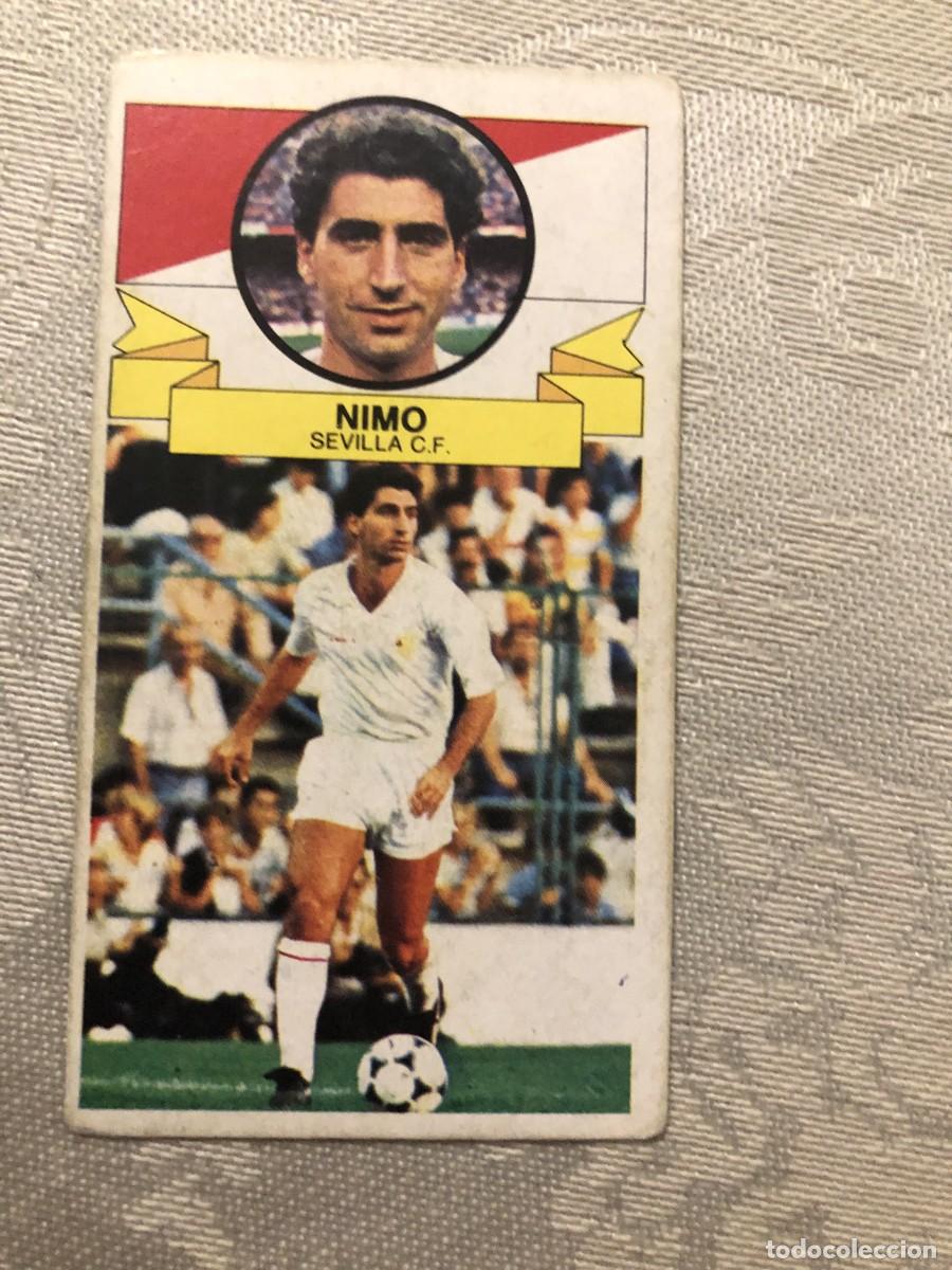 Cromos de f&uacute;tbol: NIMO SEVILLA EDICIONES ESTE 85-86 - Foto 1