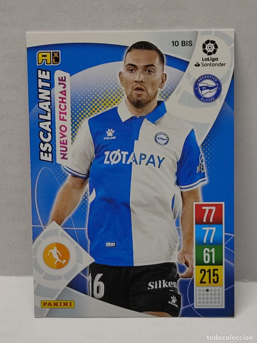 Fu&szlig;ball-Sticker: Cromo ADRENALYN 2021/2022 21 22 PANINI - ALAVES- ESCALANTE 10 BIS