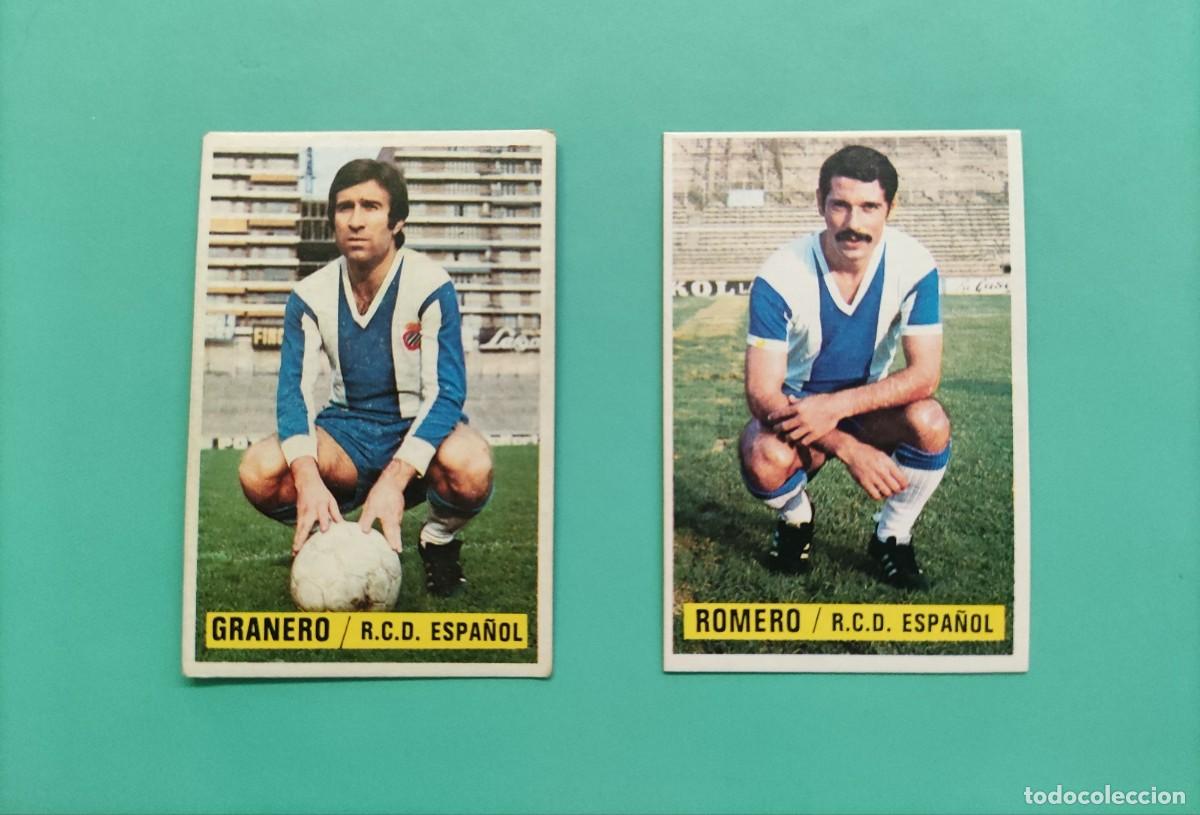 Cromos de f&uacute;tbol: ESTE 74 75 - ESPANYOL - CUADRO DOBLE - Foto 1
