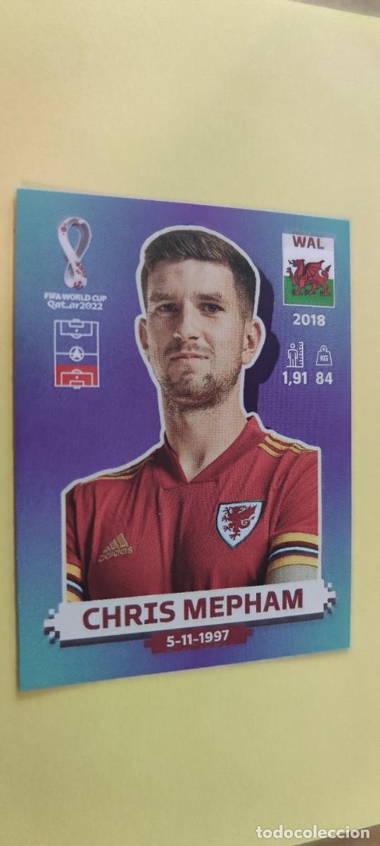 Cromos de f&uacute;tbol: CROMO COPA MUNDIAL DE F&Uacute;TBOL QATAR 2022 - 22 (PANINI) - WAL GALES 8 - CHRIS MEPHAM