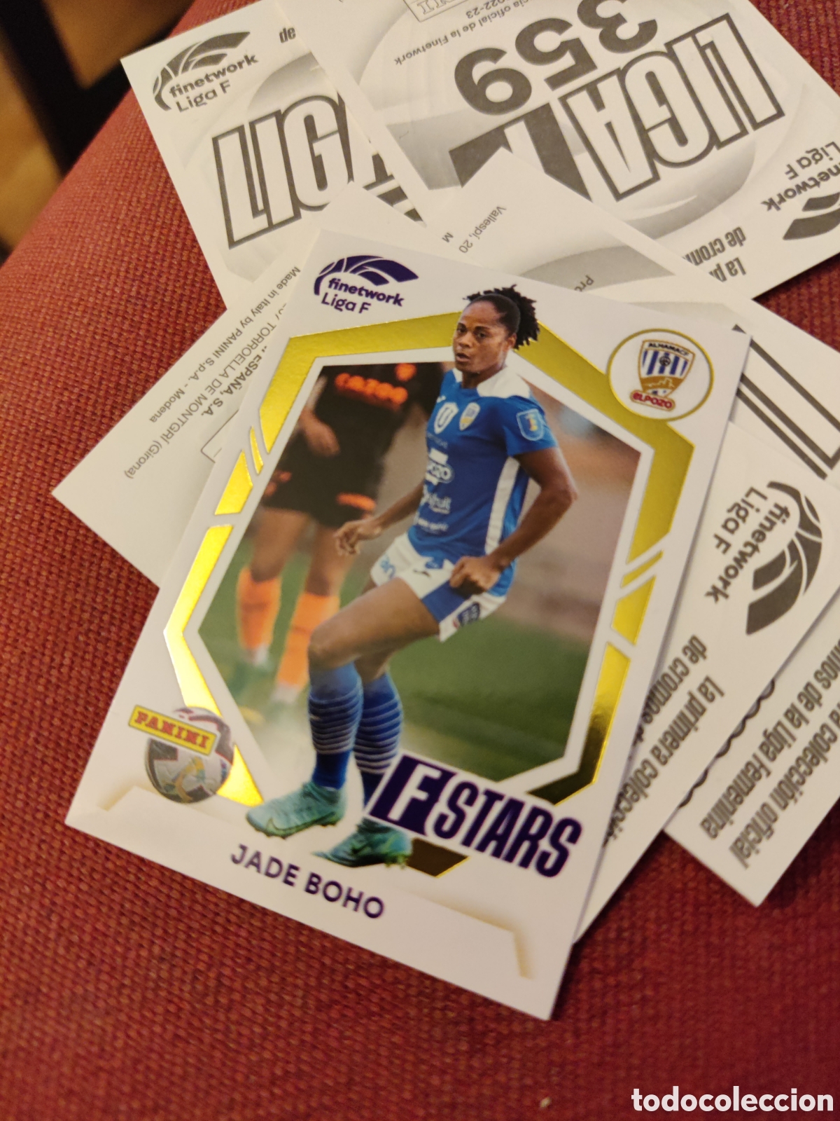 Football Stickers: Boho el pozo 337 liga femenina 2022 2023 22 23
