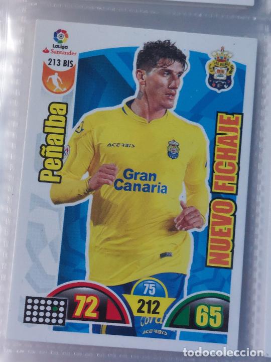 Football Stickers: FICHA N&ordm; 213 BIS PE&Ntilde;ALBA - ADRENALYN 17 18 - PANINI 2017 - 18 - CROMO - NUEVO FICHAJE