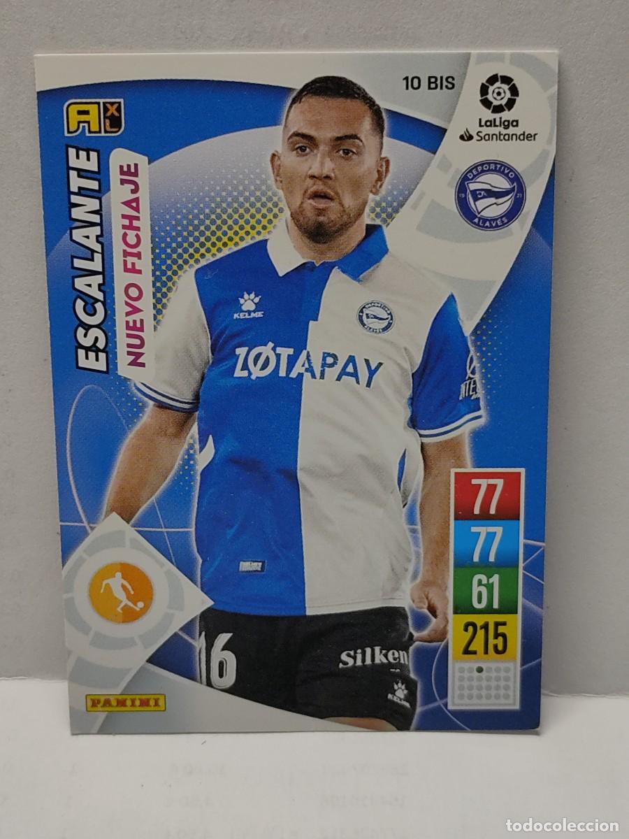 Fu&szlig;ball-Sticker: Cromo ADRENALYN 2021/2022 21 22 PANINI - ALAVES- ESCALANTE 10 BIS