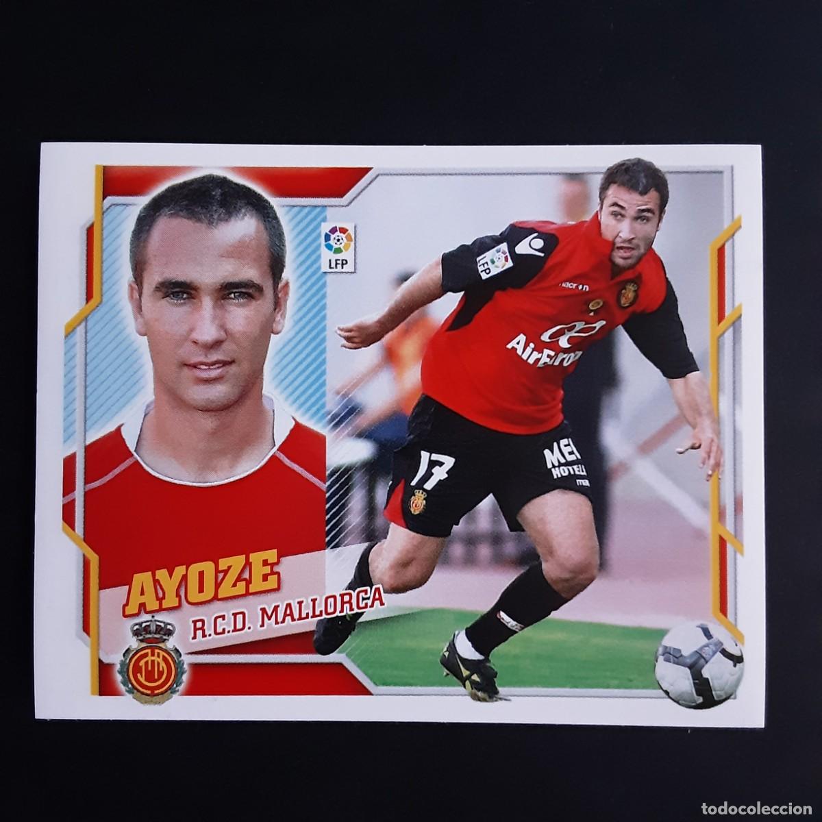 Cromos de Futebol: CROMO LIGA 2010 2011 10 11 COLECCIONES ESTE PANINI N&ordm;7A AYOZE-MALLORCA NUNCA PEGADO