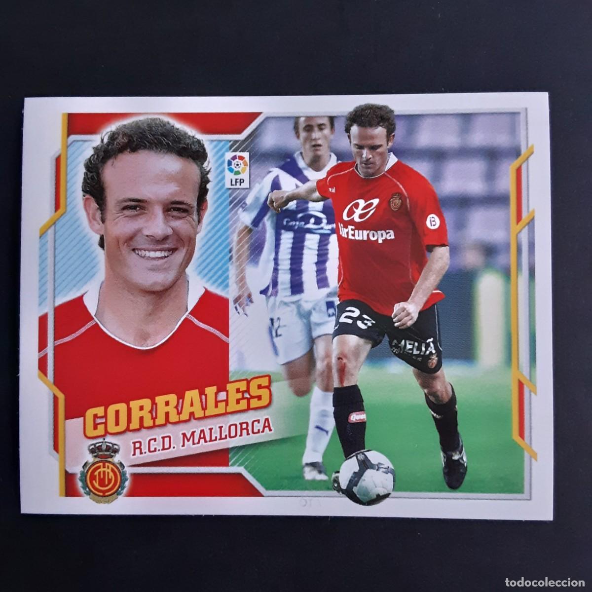 Cromos de f&uacute;tbol: CROMO LIGA 2010 2011 10 11 COLECCIONES ESTE PANINI N&ordm;7B CORRALES-MALLORCA NUNCA PEGADO