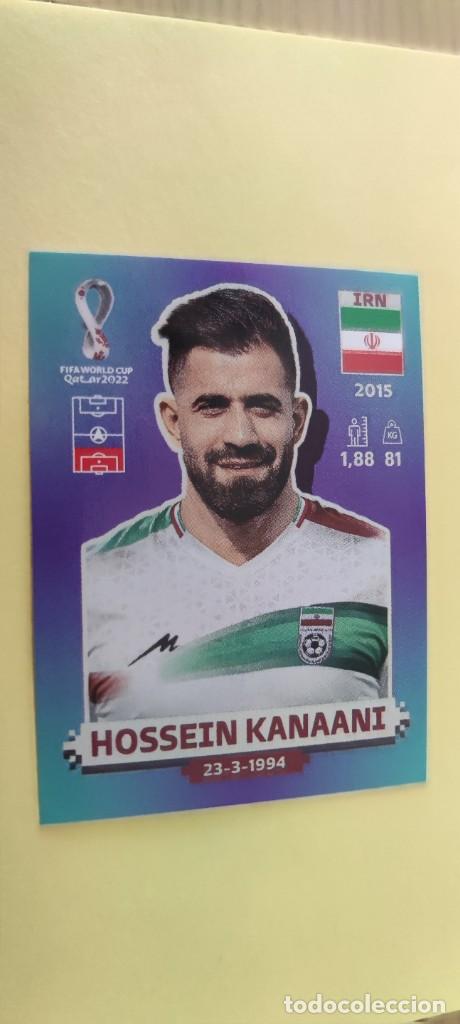 Cromos de f&uacute;tbol: CROMO COPA MUNDIAL DE F&Uacute;TBOL QATAR 2022 - 22 (PANINI) - IRN IR&Aacute;N 7 - HOSSEIN KANAANI