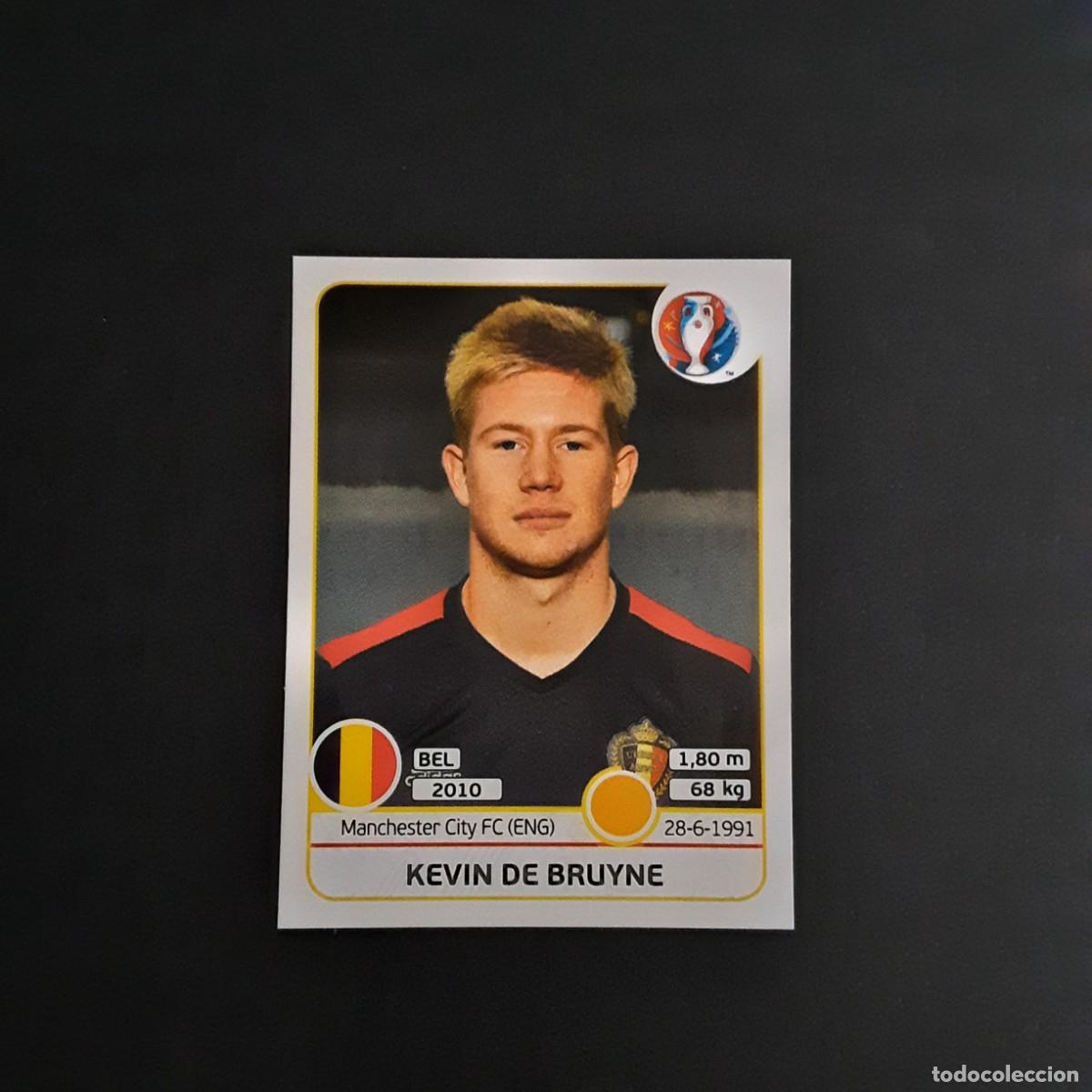 Fu&szlig;ball-Sticker: CROMO FUTBOL EURO 2016 PANINI 476.DE BRUYNE-BELGICA-NUNCA PEGADO