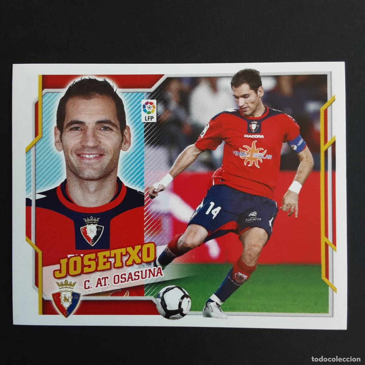 Fu&szlig;ball-Sticker: CROMO LIGA 2010 2011 10 11 COLECCIONES ESTE PANINI N&ordm;6A JOSETXO-OSASUNA NUNCA PEGADO