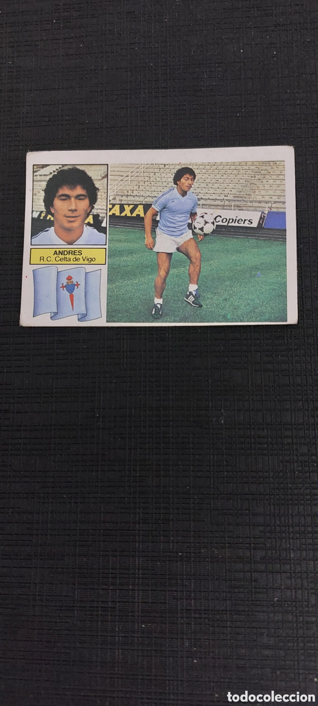 Cromos de f&uacute;tbol: Andres nuevo celta 82/83 - Foto 1