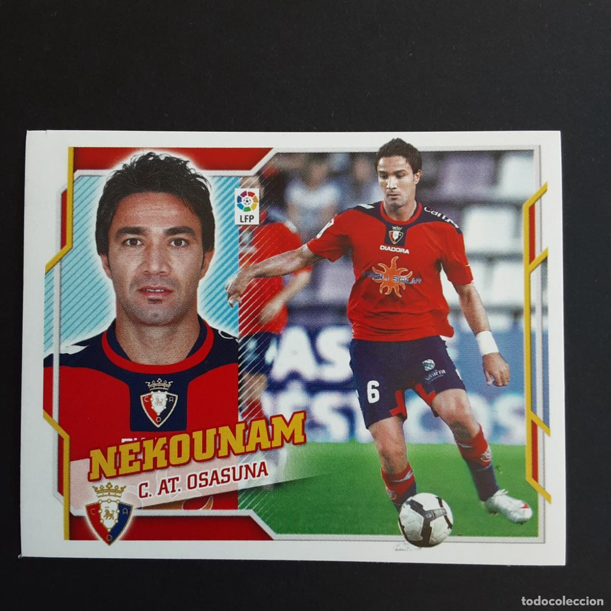 Cromos de f&uacute;tbol: CROMO LIGA 2010 2011 10 11 COLECCIONES ESTE PANINI N&ordm;8A NEKOUNAM-OSASUNA NUNCA PEGADO