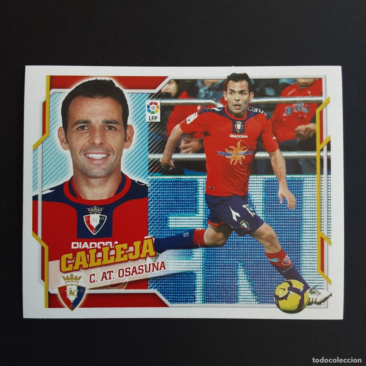 Fu&szlig;ball-Sticker: CROMO LIGA 2010 2011 10 11 COLECCIONES ESTE PANINI N&ordm;11B CALLEJA-OSASUNA NUNCA PEGADO