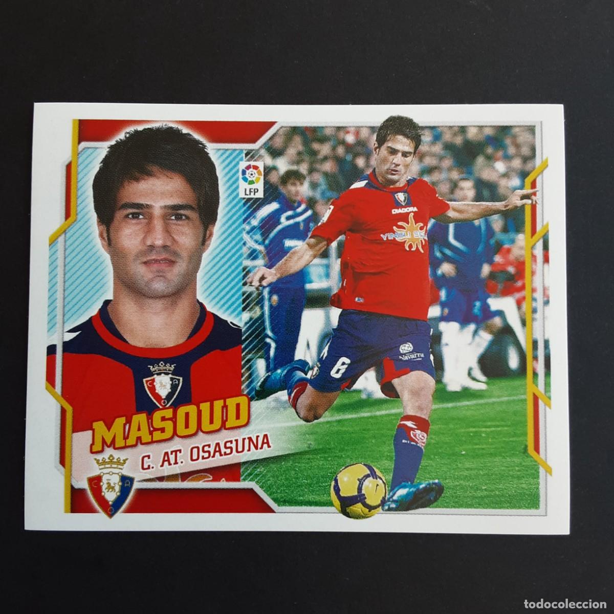Cromos de f&uacute;tbol: CROMO LIGA 2010 2011 10 11 COLECCIONES ESTE PANINI N&ordm;12 MASOUD-OSASUNA NUNCA PEGADO