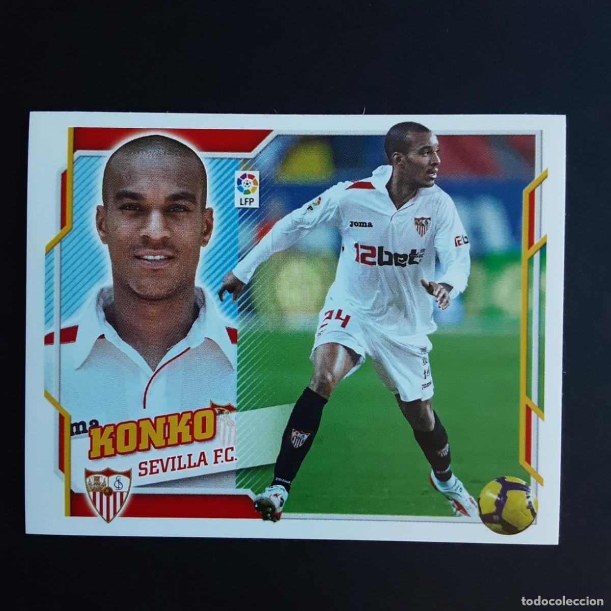 Cromos de f&uacute;tbol: CROMO LIGA 2010 2011 10 11 COLECCIONES ESTE PANINI N&ordm;3A KONKO-SEVILLA NUNCA PEGADO