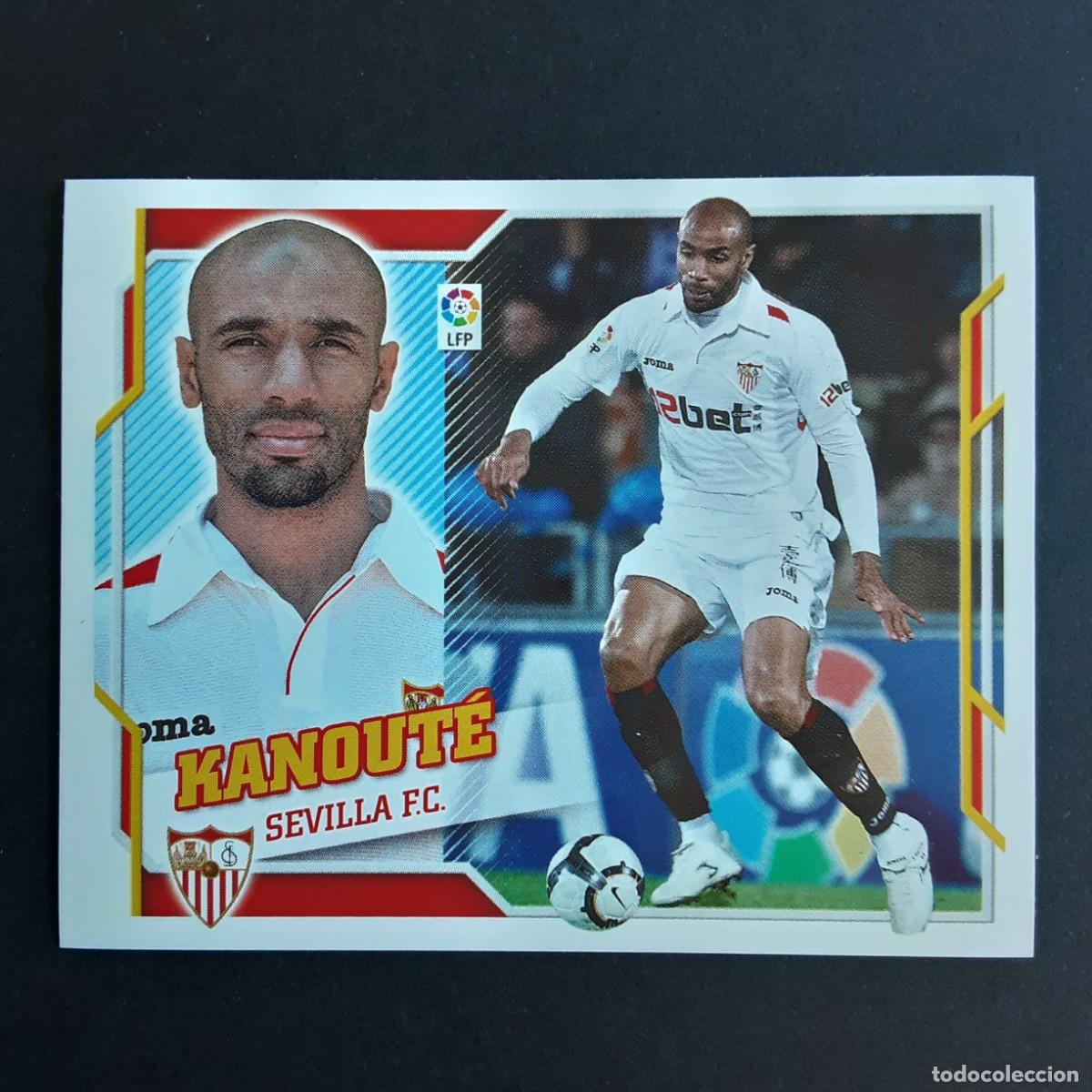 Cromos de Futebol: CROMO LIGA 2010 2011 10 11 COLECCIONES ESTE PANINI N&ordm;16 KANOUTE-SEVILLA NUNCA PEGADO