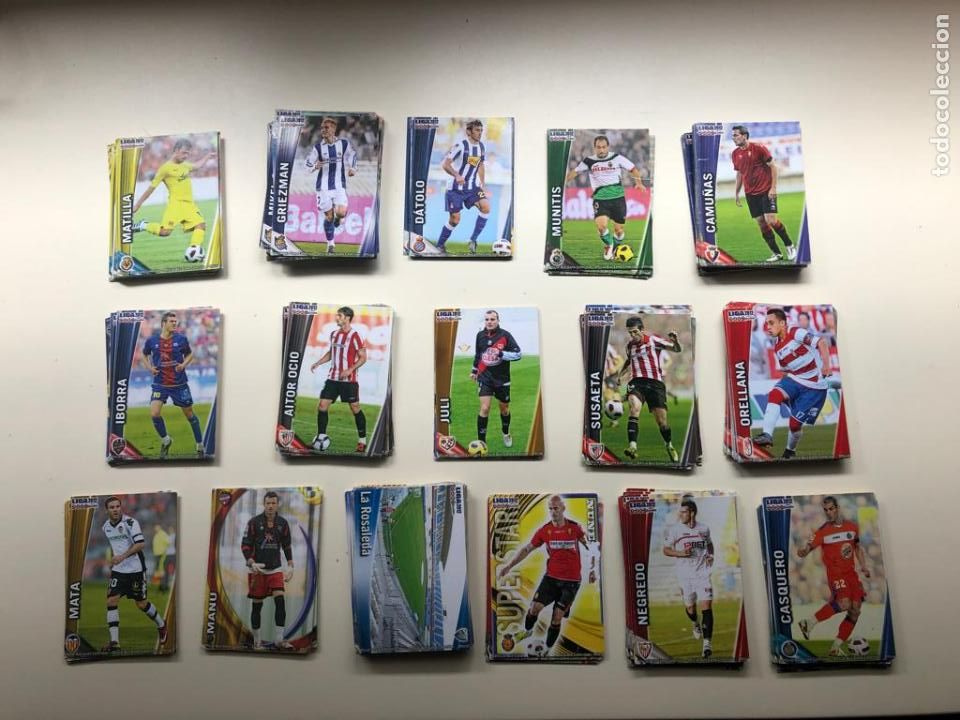 Cromos de F&uacute;tbol: Lote 155 cromos MUNDICROMO QUIZ GAME 11 12 CROMO FUTBOL 2011 2012