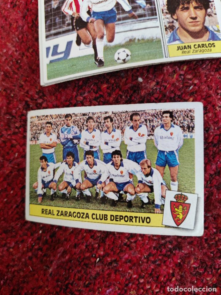 Figurine di Calcio: alineacion zaragoza este 1986 1987 86 87 sin pegar