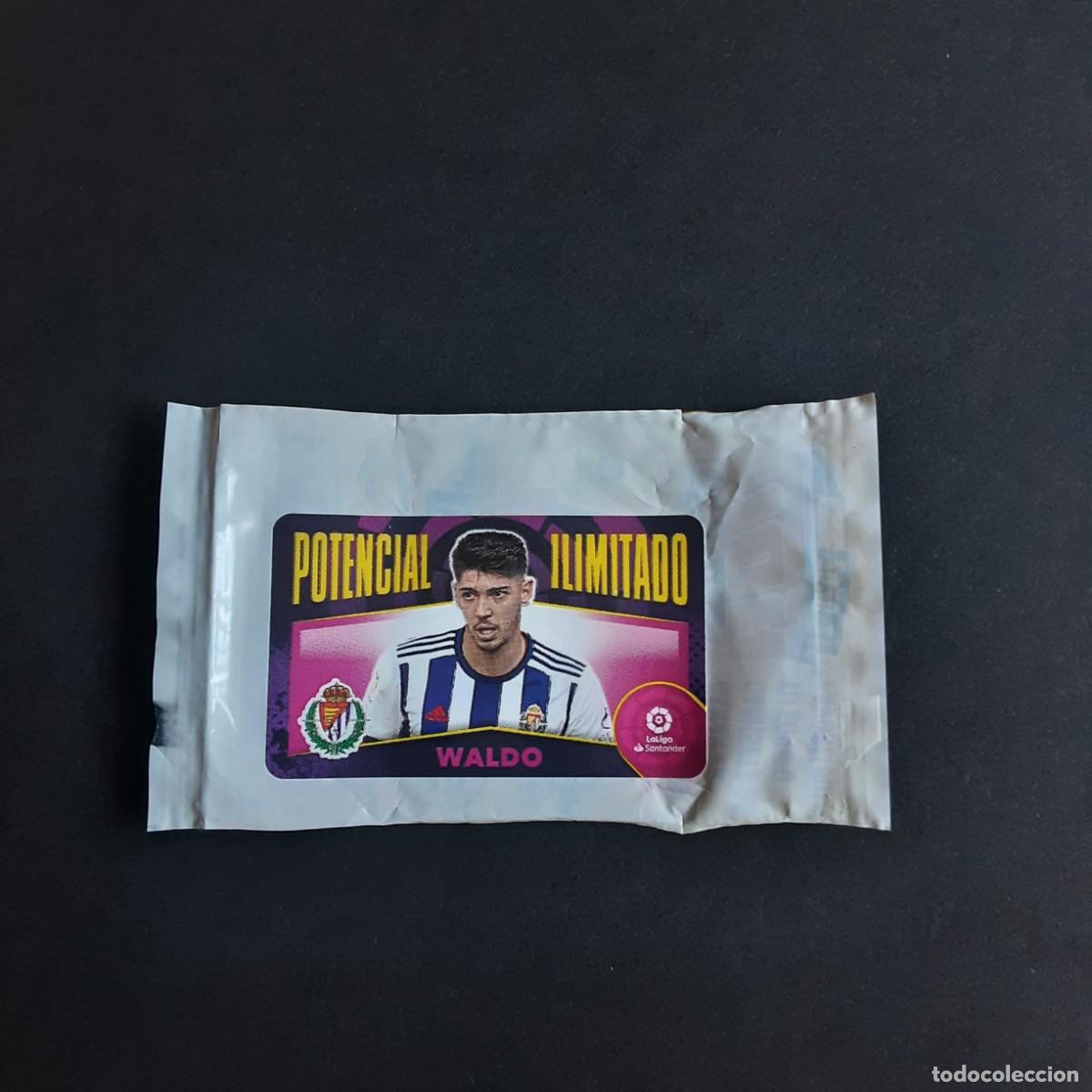 Figurine di Calcio: CROMO CHICLE LIGA 2020-2021 PANINI EDICIONES ESTE - LIGA 20-21-WALDO-VALLADOLID