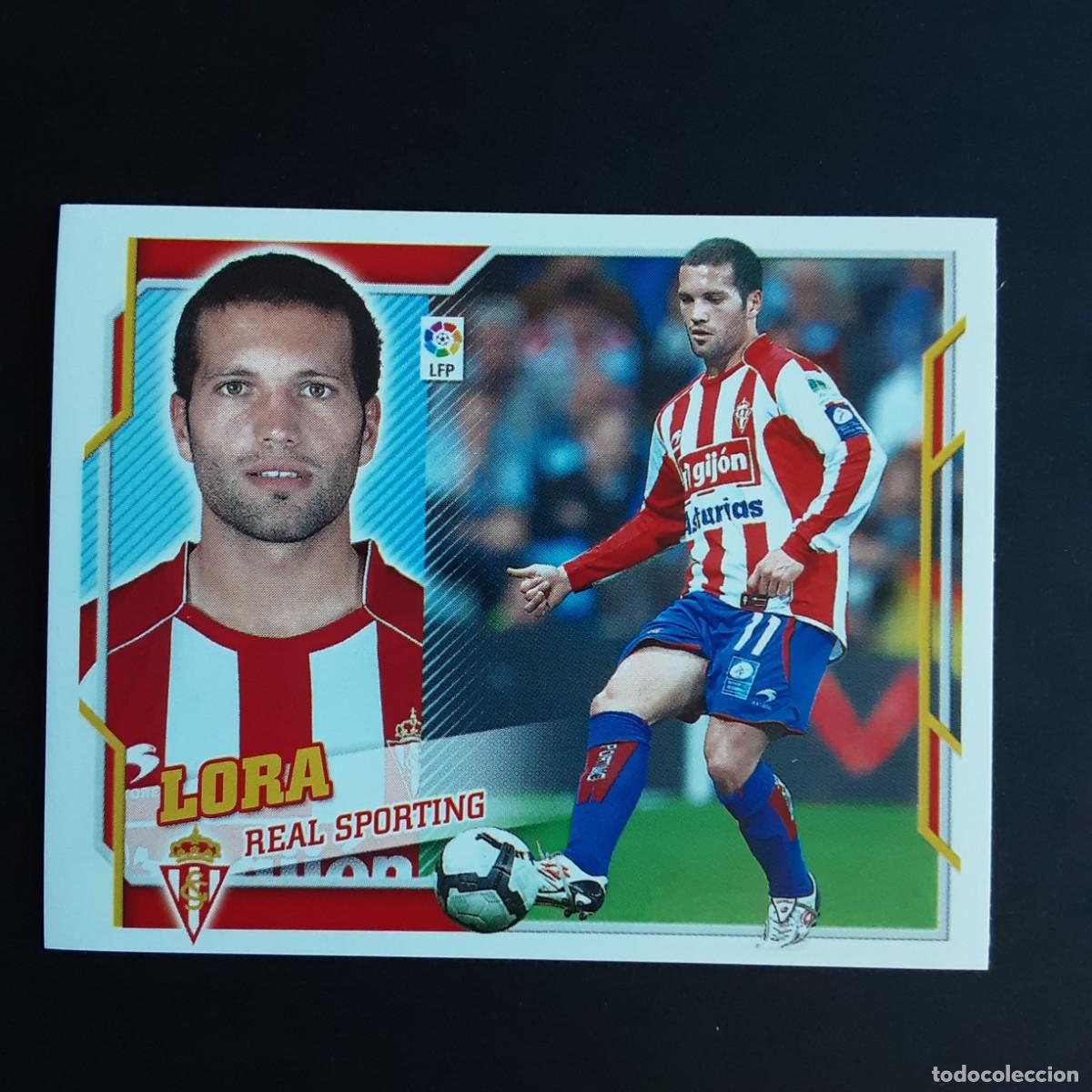 Fu&szlig;ball-Sticker: CROMO LIGA 2010 2011 10 11 COLECCIONES ESTE PANINI N&ordm;3A LORA-SPORTING GIJON NUNCA PEGADO