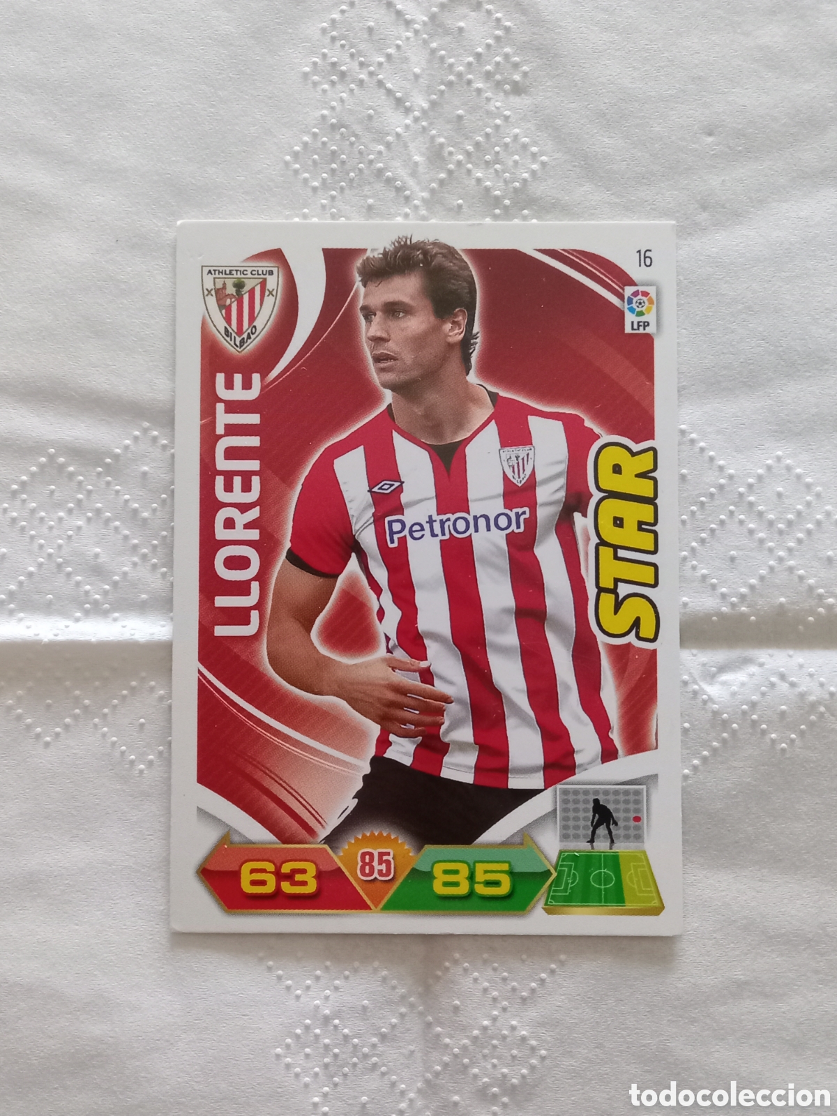 Fu&szlig;ball-Sticker: CROMO ADRENALYN XL 2011/12-LLORENTE,N&Uacute;MERO 16