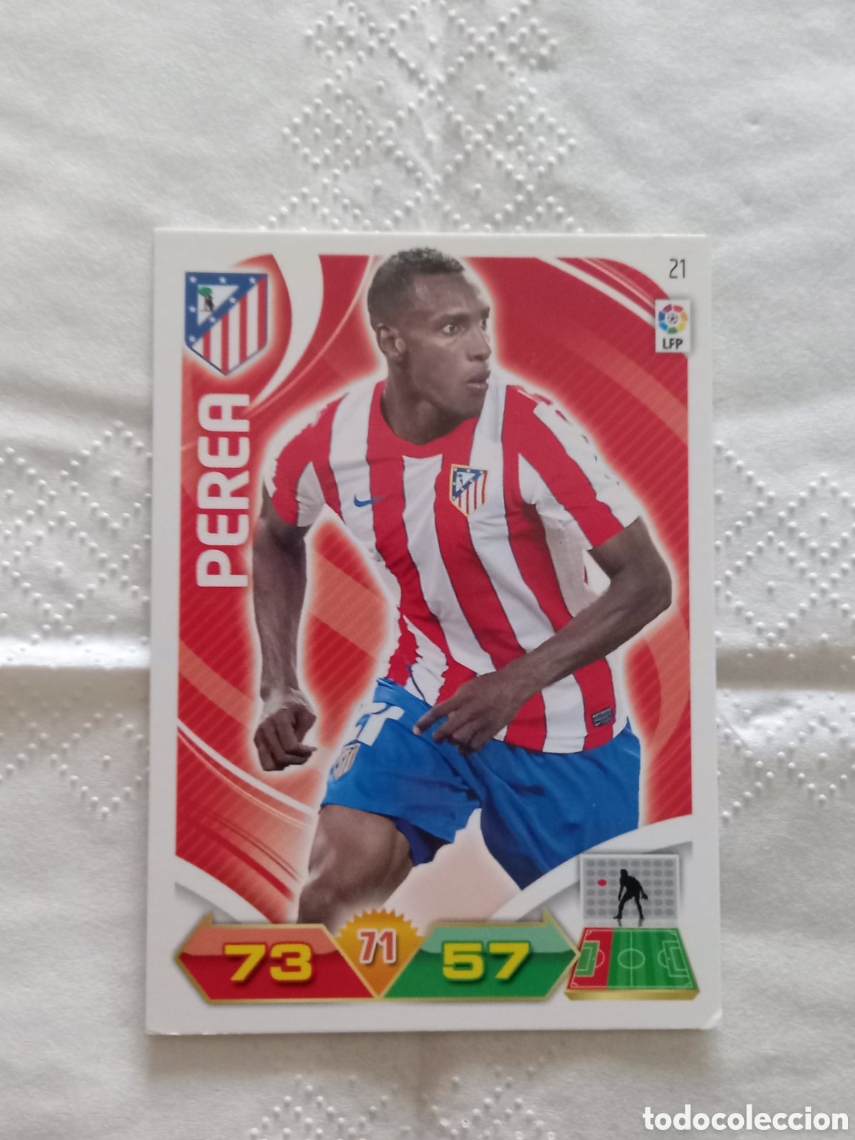 Fu&szlig;ball-Sticker: CROMO ADRENALYN XL 2011/12-PEREA,N&Uacute;MERO 21