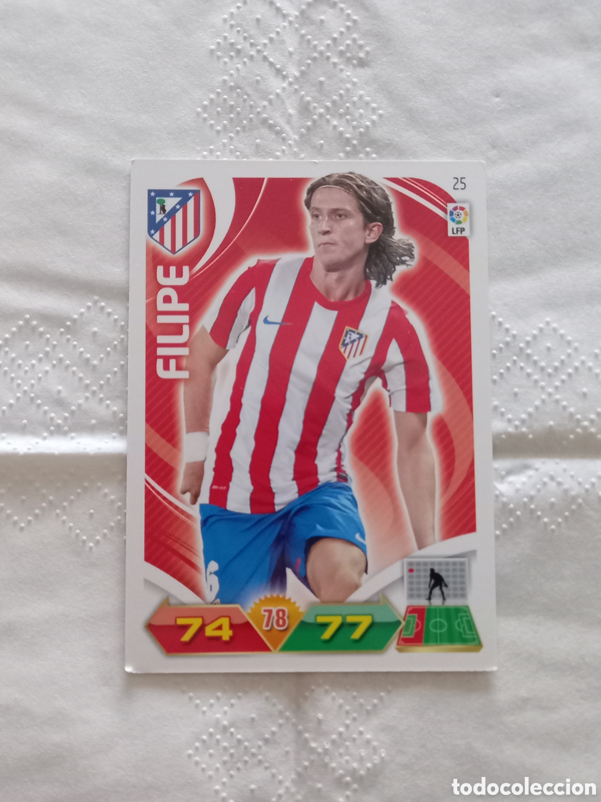 Fu&szlig;ball-Sticker: CROMO ADRENALYN XL 2011/12-FILIPE,N&Uacute;MERO 25