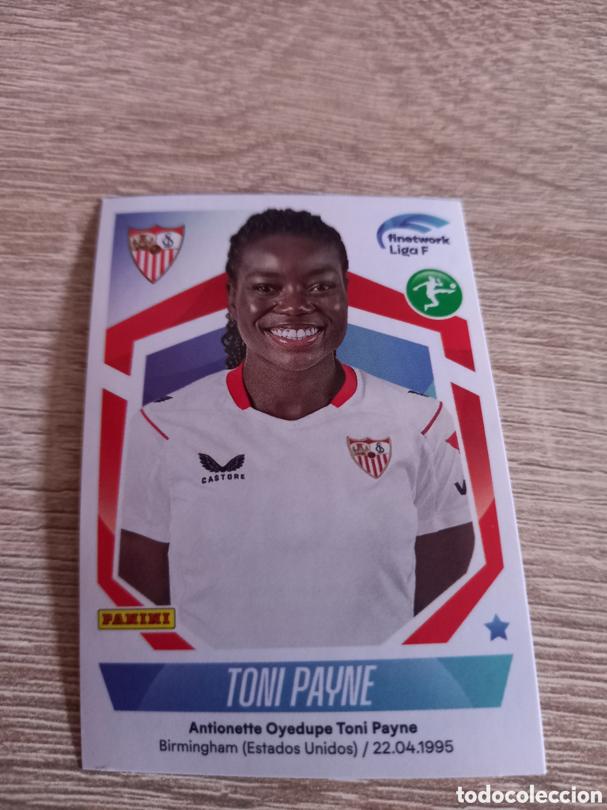 Fu&szlig;ball-Sticker: Panini liga femenina 2022 2023 22 23 266 Toni Payne Sevilla