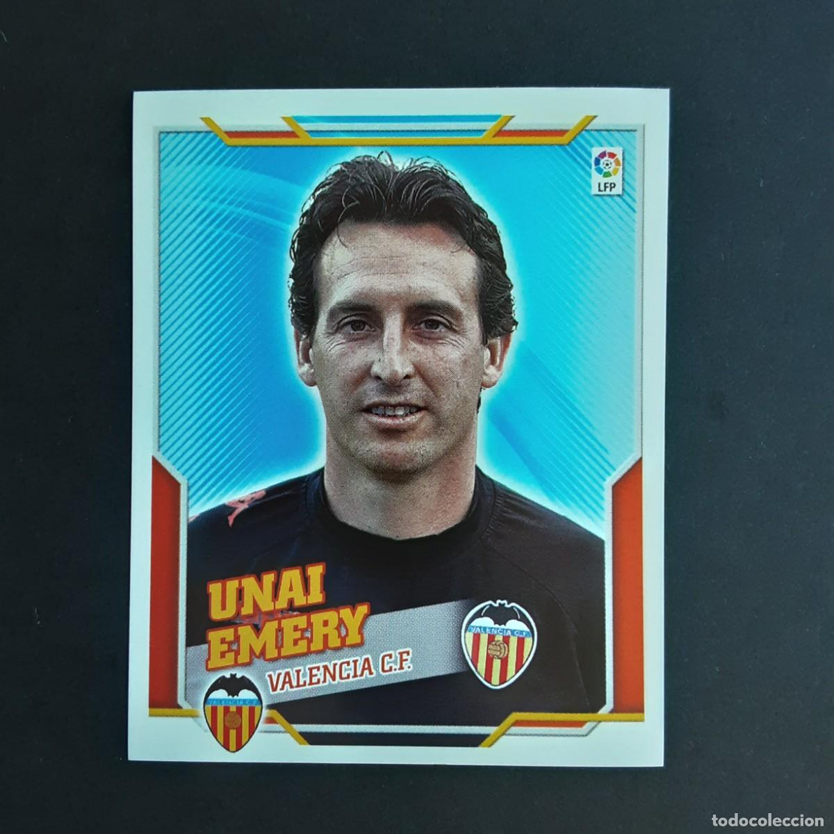 Figurine di Calcio: CROMO LIGA 2010 2011 10 11 COLECCIONES ESTE PANINI ENTRENADOR EMERY-VALENCIA NUNCA PEGADO