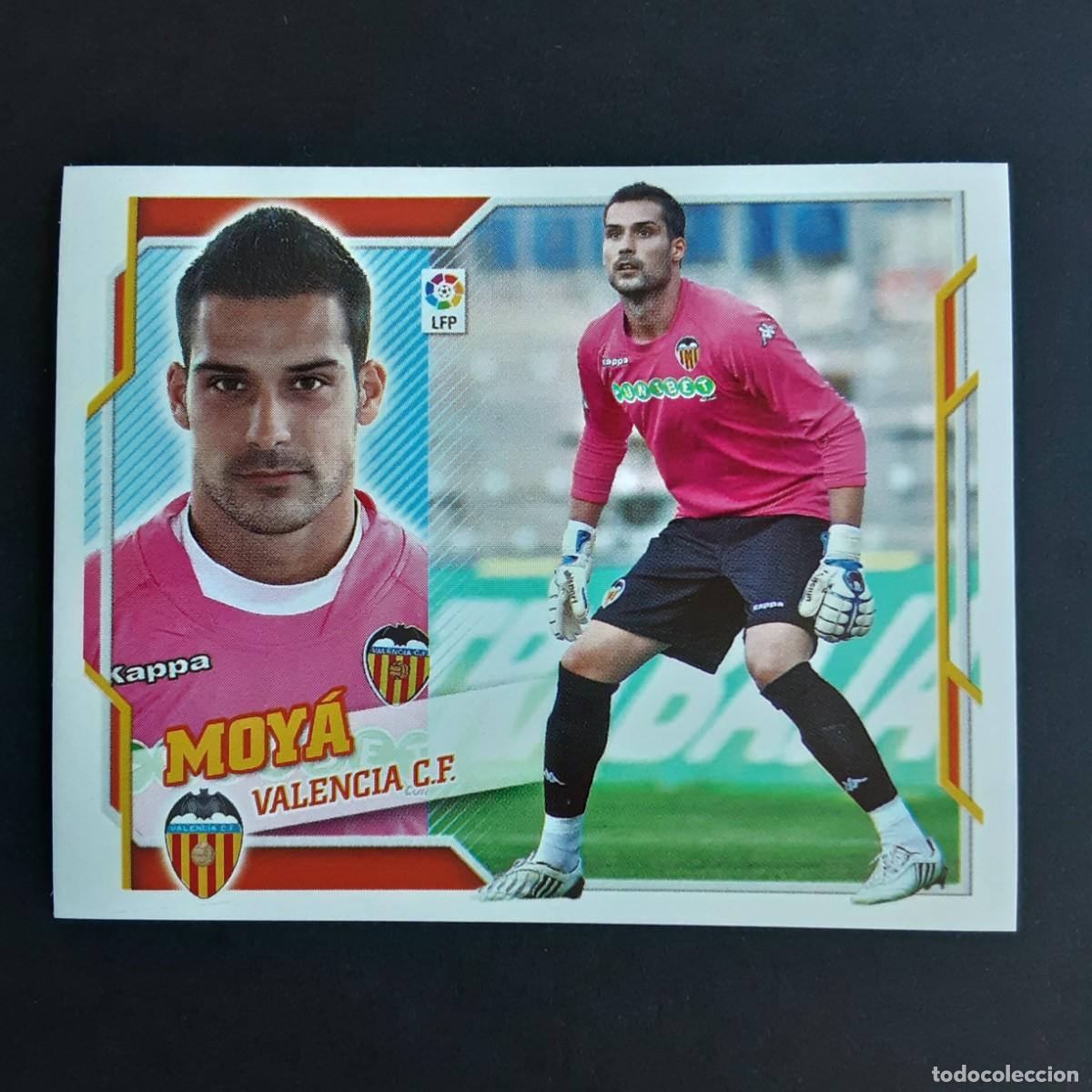 Fu&szlig;ball-Sticker: CROMO LIGA 2010 2011 10 11 COLECCIONES ESTE PANINI N&ordm;2 MOYA-VALENCIA NUNCA PEGADO