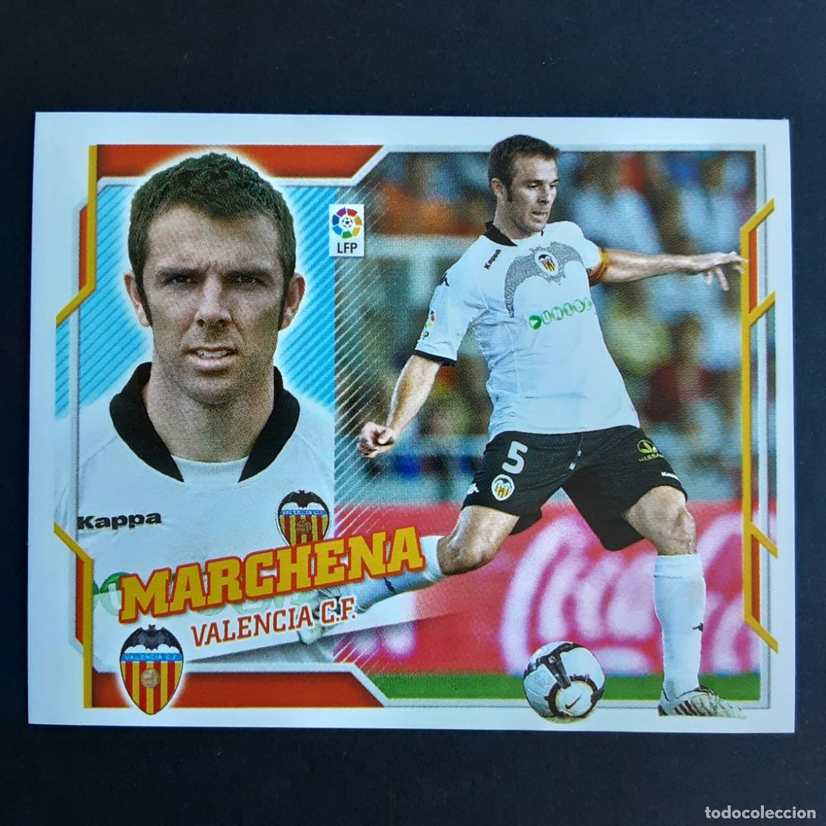 Cromos de F&uacute;tbol: CROMO LIGA 2010 2011 10 11 COLECCIONES ESTE PANINI N&ordm;6 MARCHENA-VALENCIA NUNCA PEGADO