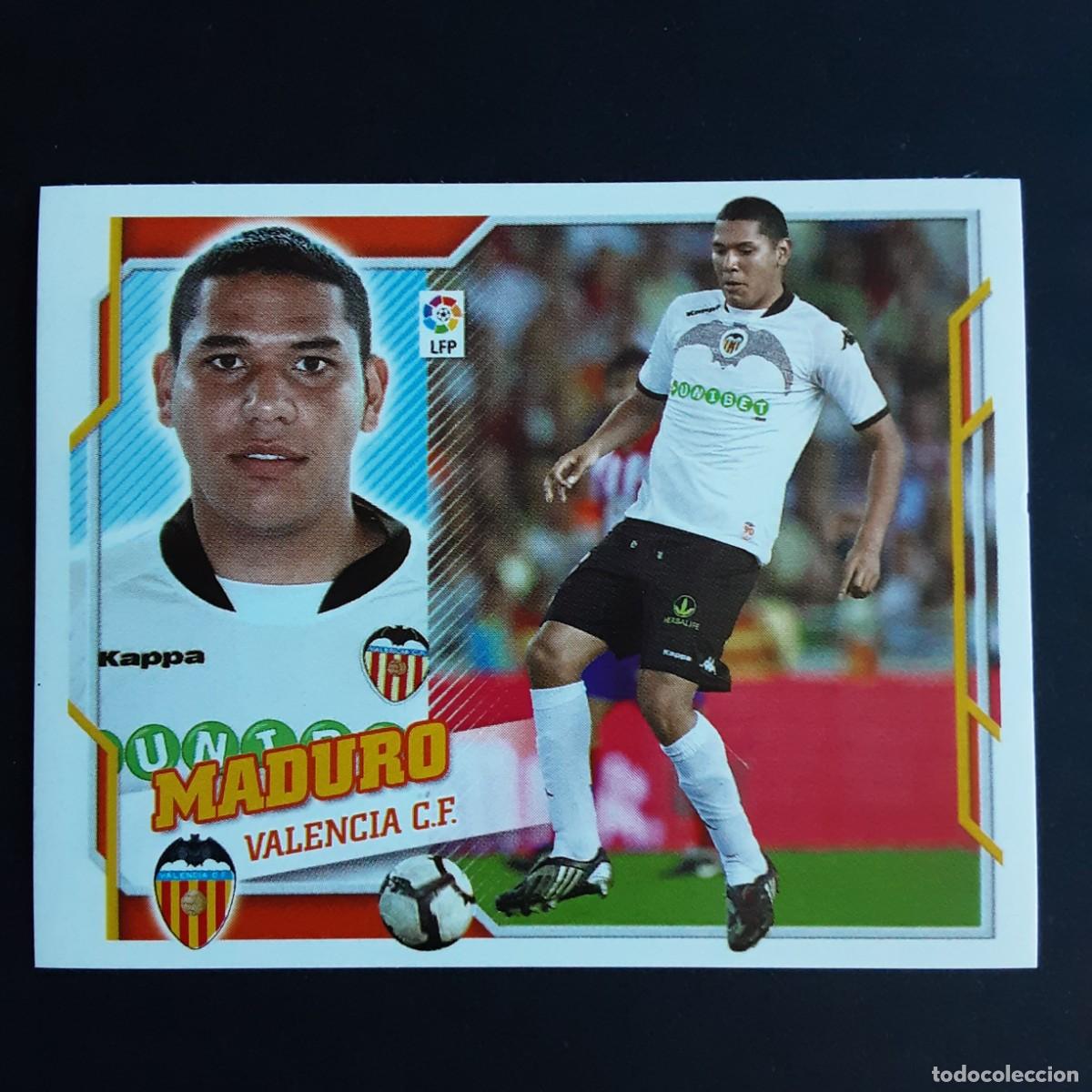 Figurine di Calcio: CROMO LIGA 2010 2011 10 11 COLECCIONES ESTE PANINI N&ordm;8B MADURO-VALENCIA NUNCA PEGADO