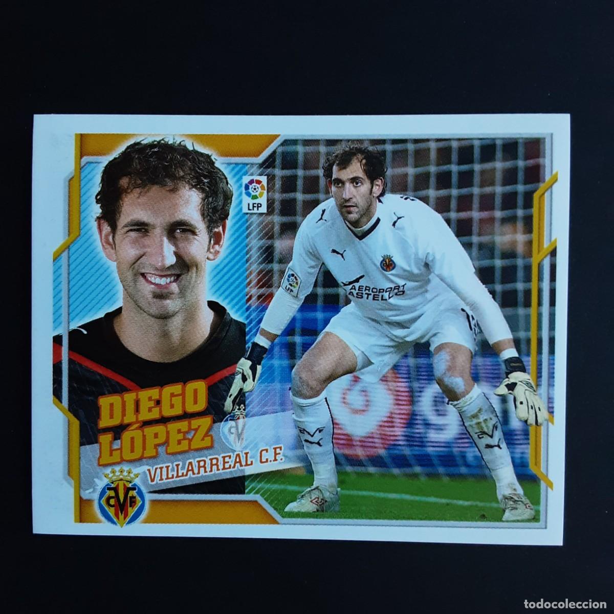 Fu&szlig;ball-Sticker: CROMO LIGA 2010 2011 10 11 COLECCIONES ESTE PANINI N&ordm;1 DIEGO LOPEZ-VILLARREAL NUNCA PEGADO