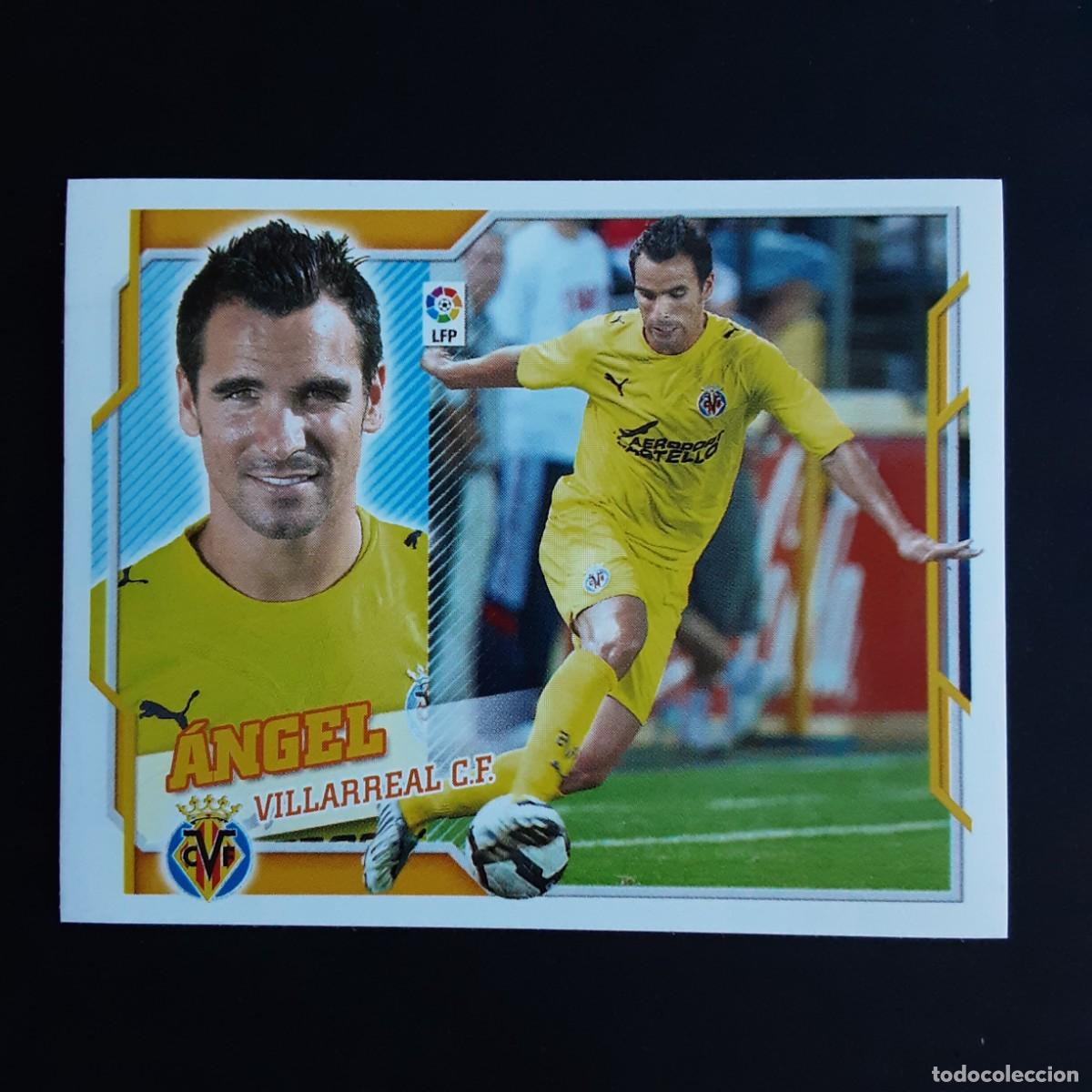 Fu&szlig;ball-Sticker: CROMO LIGA 2010 2011 10 11 COLECCIONES ESTE PANINI N&ordm;3 ANGEL-VILLARREAL NUNCA PEGADO