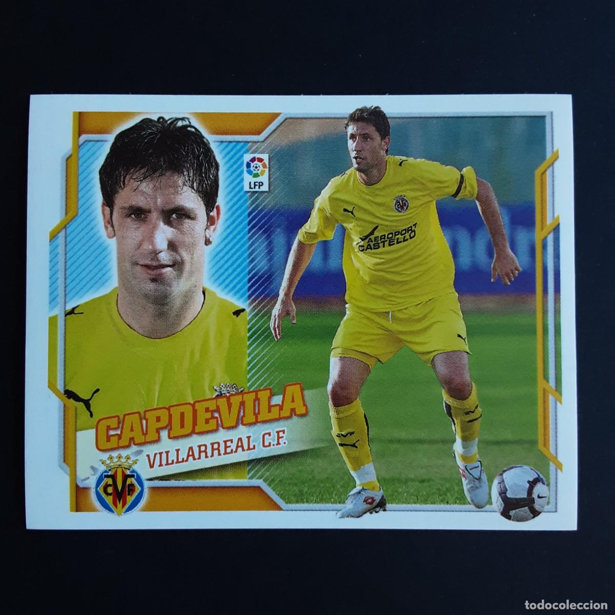 Fu&szlig;ball-Sticker: CROMO LIGA 2010 2011 10 11 COLECCIONES ESTE PANINI N&ordm;7 CAPDEVILA-VILLARREAL NUNCA PEGADO