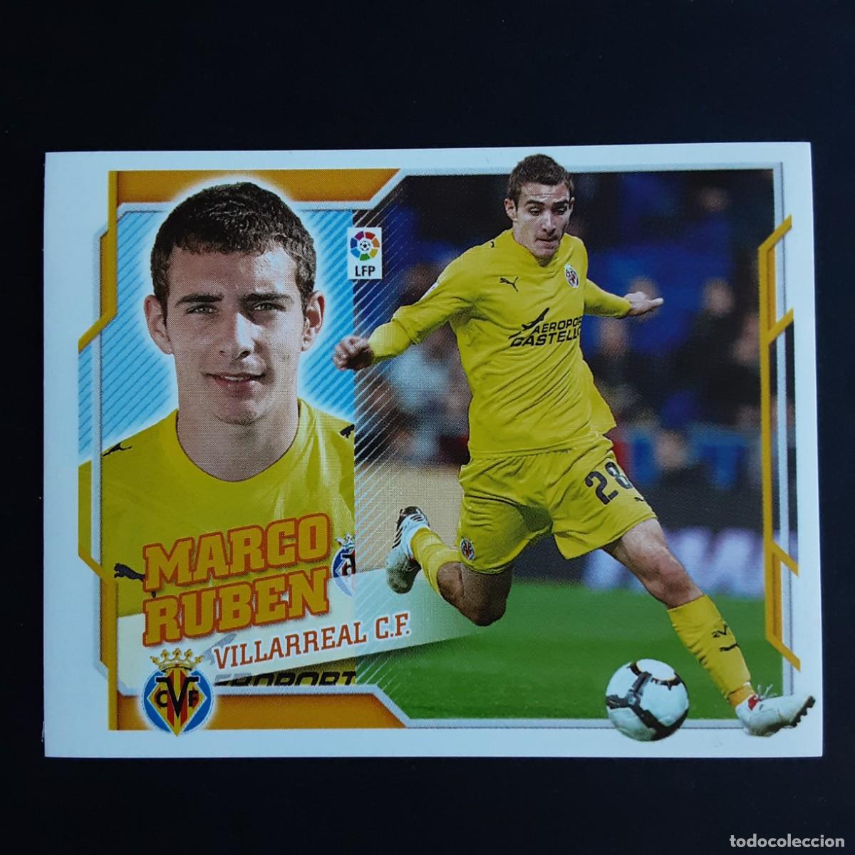 Figurine di Calcio: CROMO LIGA 2010 2011 10 11 COLECCIONES ESTE PANINI N&ordm;14 MARCO RUBEN-VILLARREAL NUNCA PEGADO
