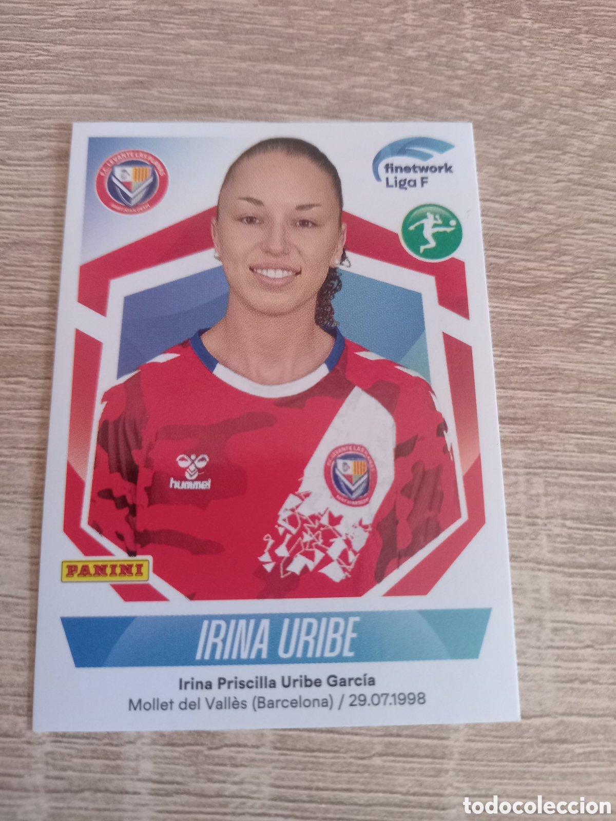 Fu&szlig;ball-Sticker: Panini liga femenina 2022 2023 22 23 184 Irina Uribe Levante las Planas