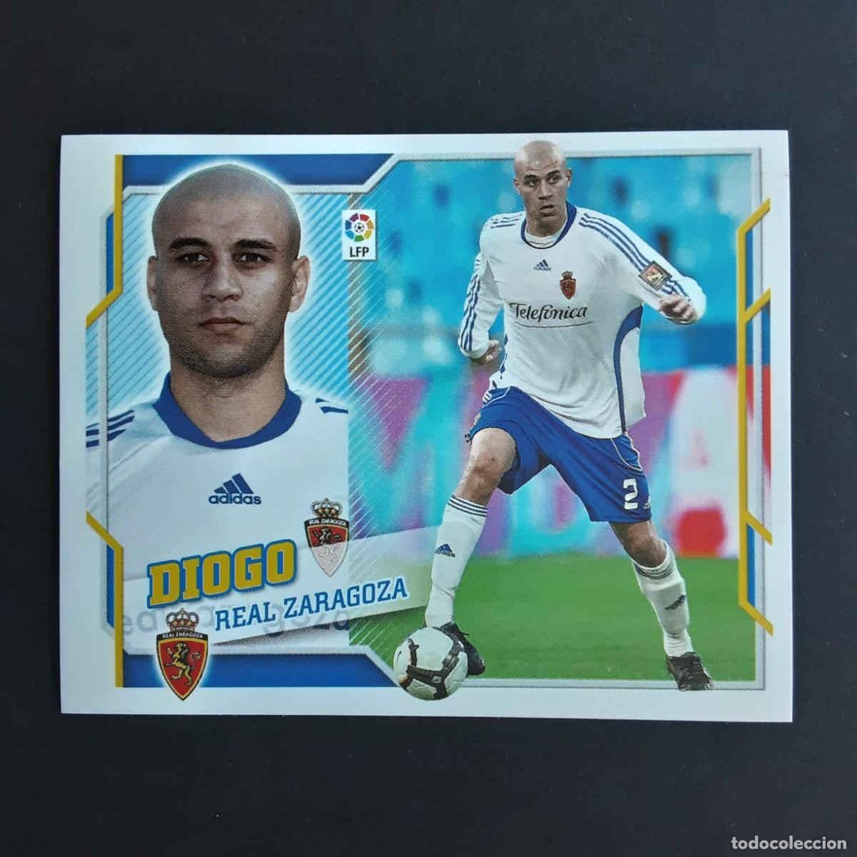 Figurine di Calcio: CROMO LIGA 2010 2011 10 11 COLECCIONES ESTE PANINI N&ordm;3A DIOGO-ZARAGOZA NUNCA PEGADO