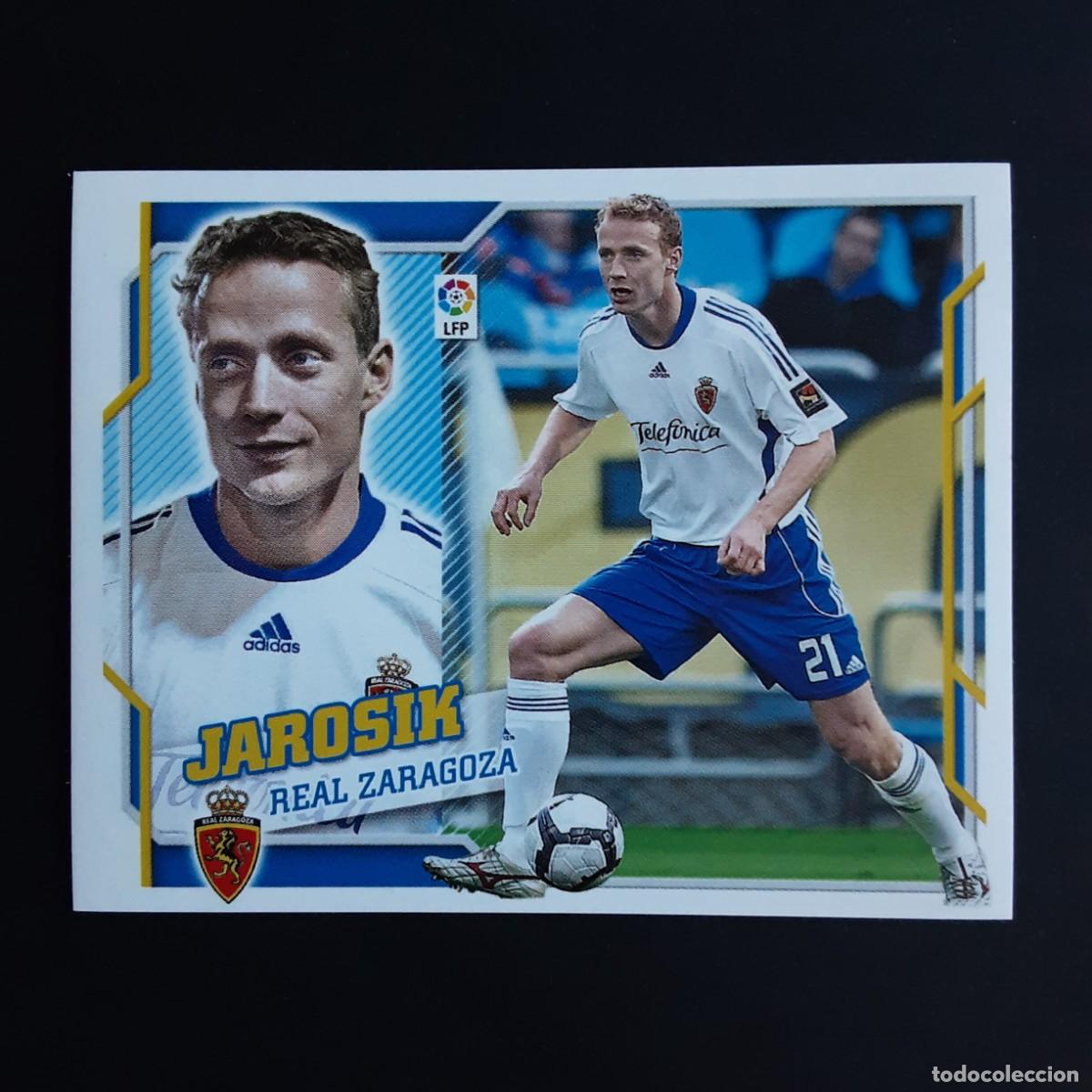 Fu&szlig;ball-Sticker: CROMO LIGA 2010 2011 10 11 COLECCIONES ESTE PANINI N&ordm;4 JAROSIK-ZARAGOZA NUNCA PEGADO