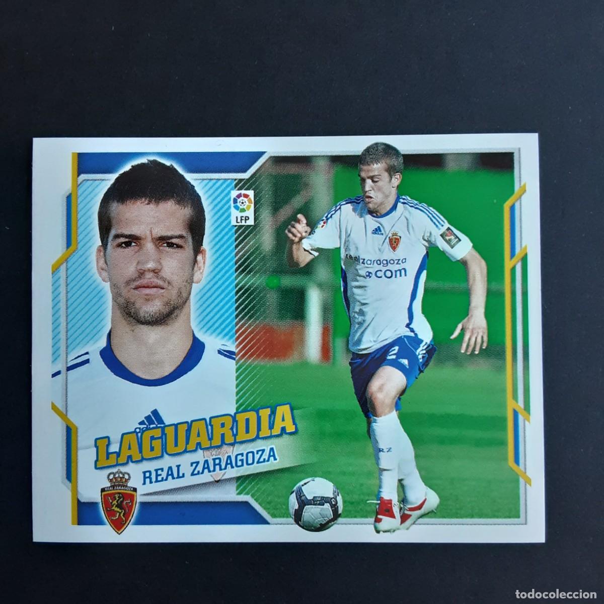 Fu&szlig;ball-Sticker: CROMO LIGA 2010 2011 10 11 COLECCIONES ESTE PANINI N&ordm;6B LAGUARDIA-ZARAGOZA NUNCA PEGADO