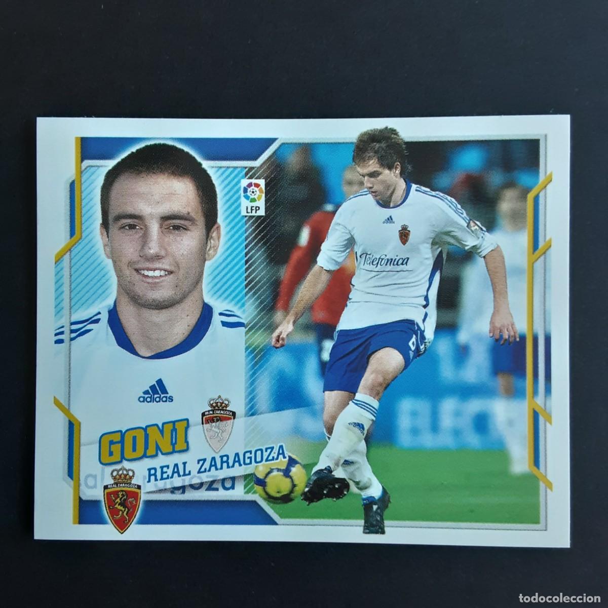 Fu&szlig;ball-Sticker: CROMO LIGA 2010 2011 10 11 COLECCIONES ESTE PANINI N&ordm;7 GONI-ZARAGOZA NUNCA PEGADO