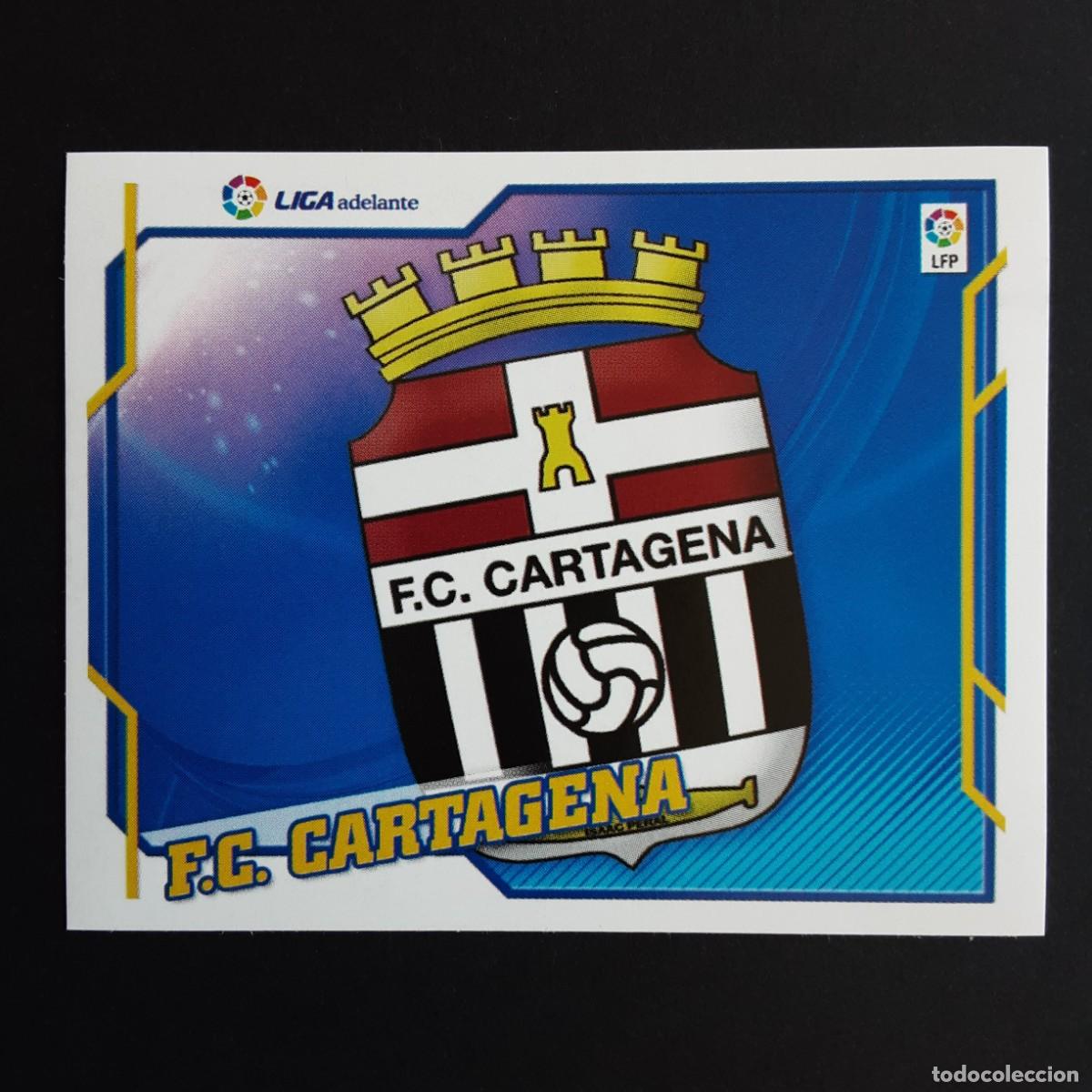 Fu&szlig;ball-Sticker: CROMO LIGA 2010 2011 10 11 COLECCIONES ESTE PANINI ESCUDO 2&ordf; DIVISION CARTAGENA NUNCA PEGADO