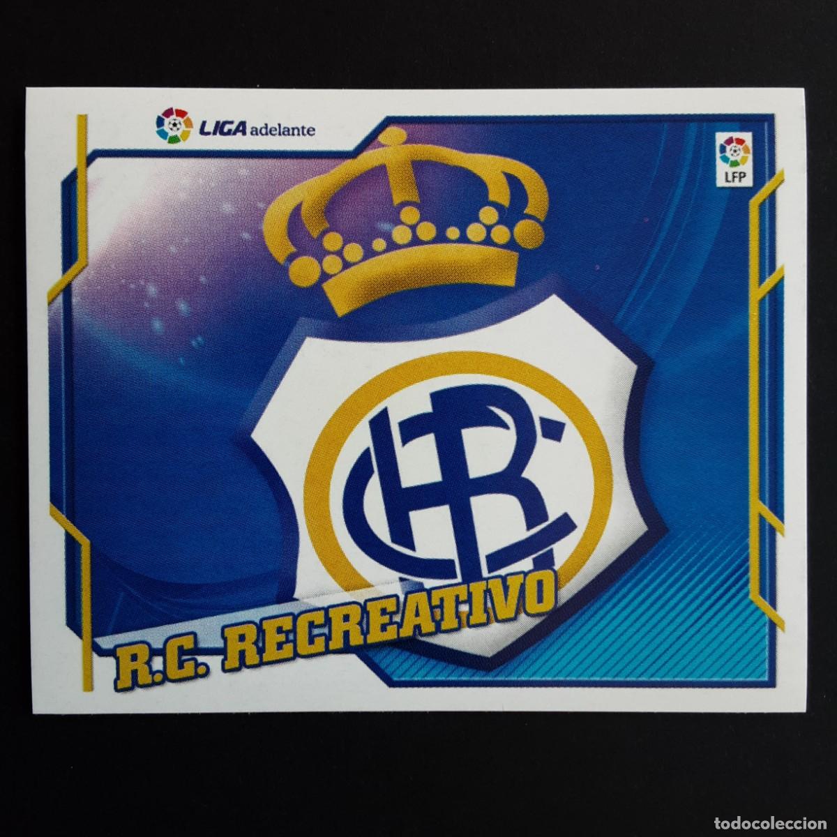 Fu&szlig;ball-Sticker: CROMO LIGA 2010 2011 10 11 COLECCIONES ESTE PANINI ESCUDO 2&ordf; DIVISION RECREATIVO NUNCA PEGADO