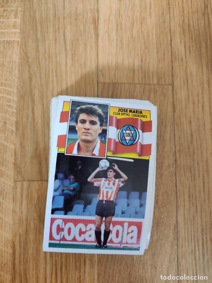 Cartes &agrave; collectionner de Football: jose mari logro&ntilde;es este 1990 1991 90 91 sin pegar
