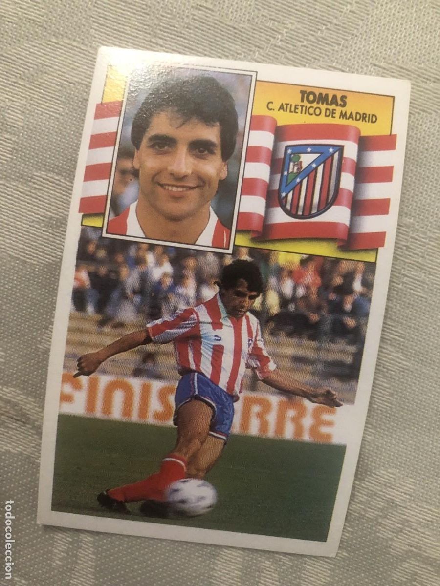 Cromos de f&uacute;tbol: TOM&Aacute;S AT MADRID EDICIONES ESTE 1990-91 - 90/91 - Foto 1
