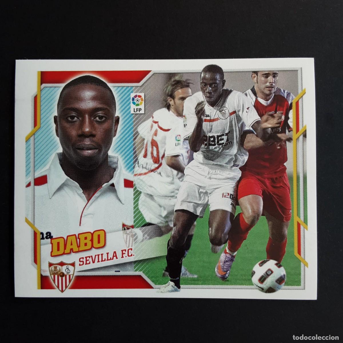 Cromos de f&uacute;tbol: CROMO LIGA 2010 2011 10 11 COLECCIONES ESTE PANINI FICHAJE N&ordm;12 DABO-SEVILLA NUNCA PEGADO