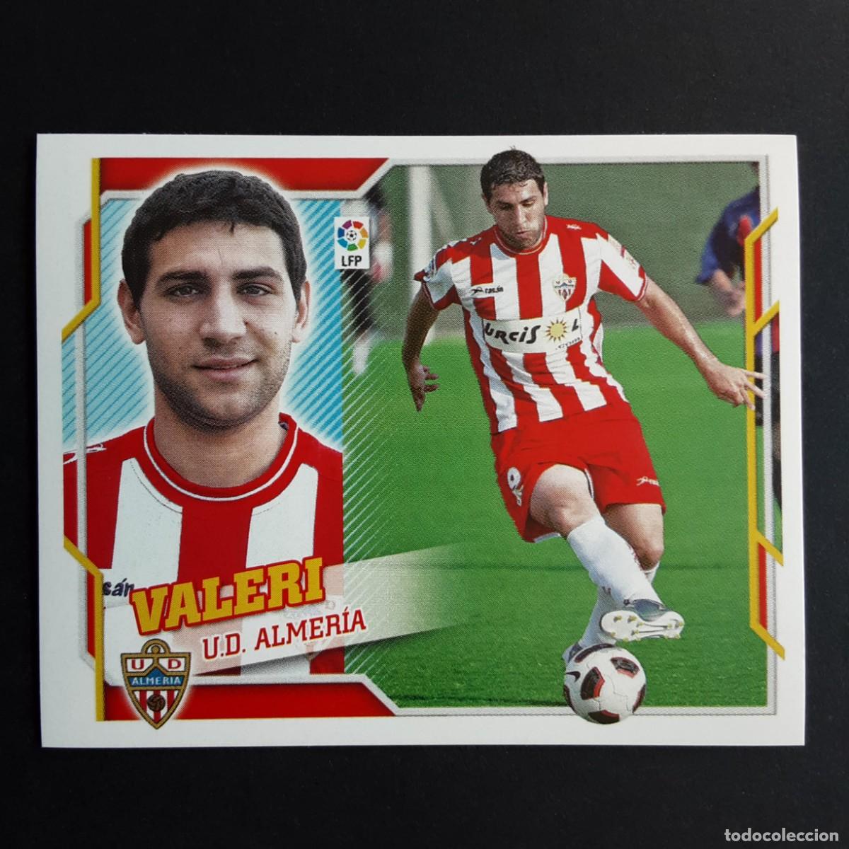 Fu&szlig;ball-Sticker: CROMO LIGA 2010 2011 10 11 COLECCIONES ESTE PANINI FICHAJE N&ordm;20 VALERI-ALMERIA NUNCA PEGADO