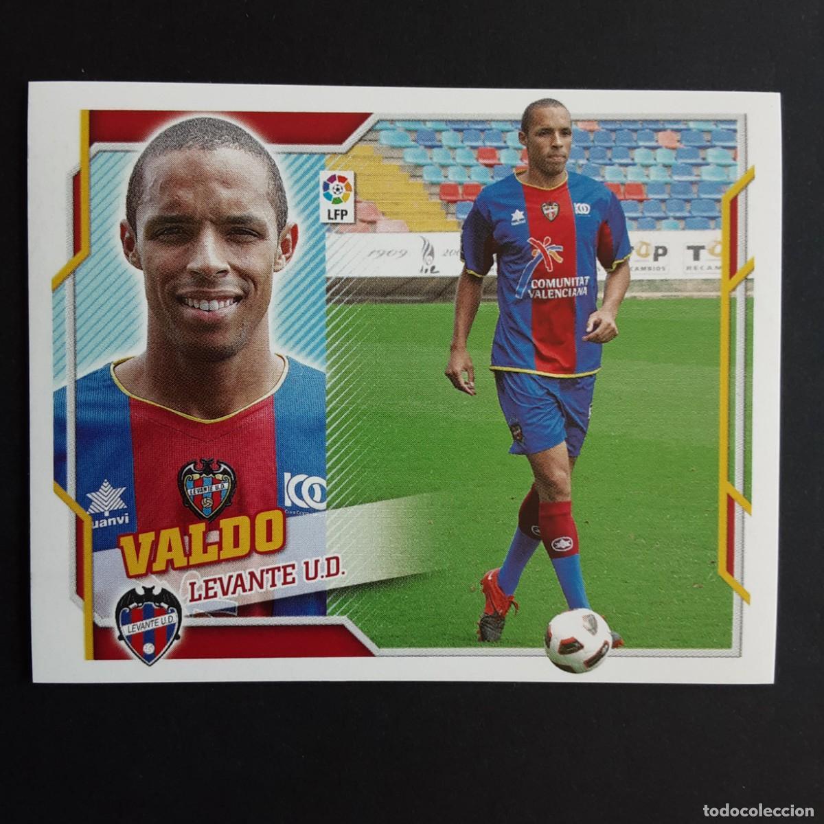 Cromos de f&uacute;tbol: CROMO LIGA 2010 2011 10 11 COLECCIONES ESTE PANINI FICHAJE N&ordm;34 VALDO-LEVANTE NUNCA PEGADO