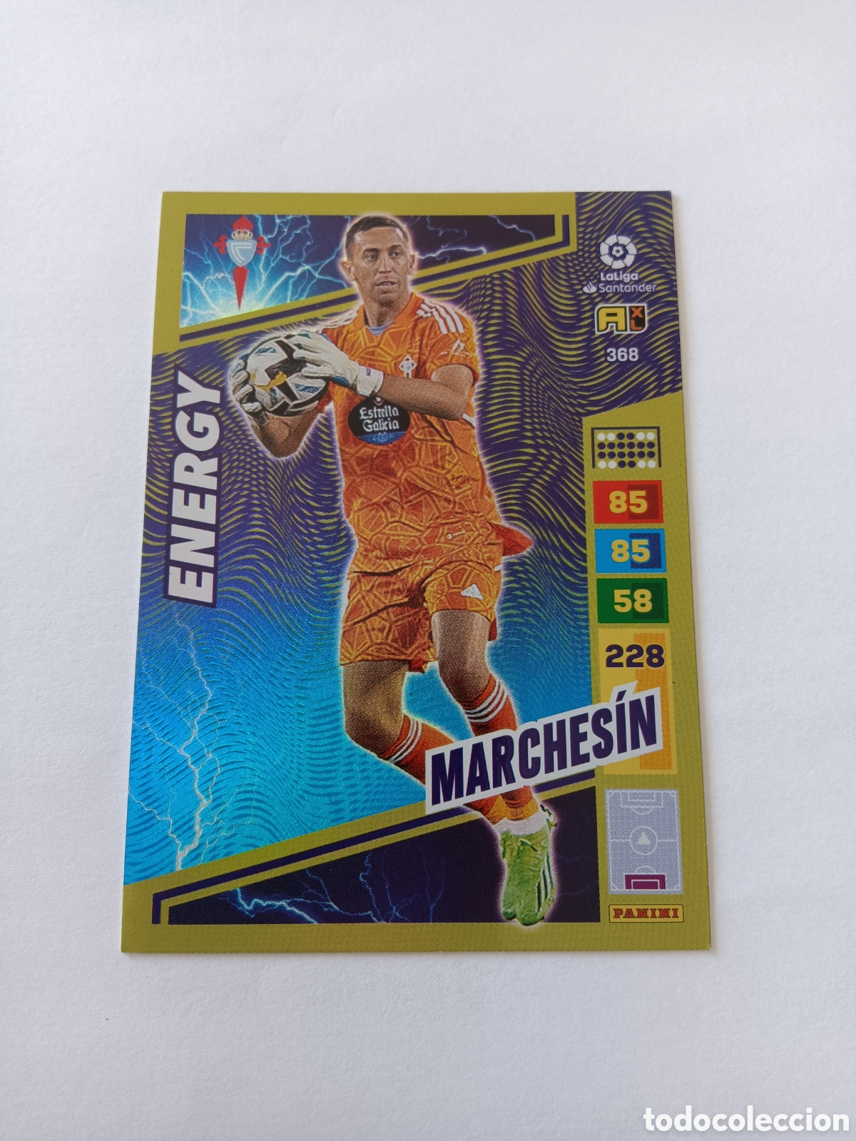 Figurine di Calcio: 368 Marches&iacute;n Energy Celta Adrenalyn XL 2022 2023