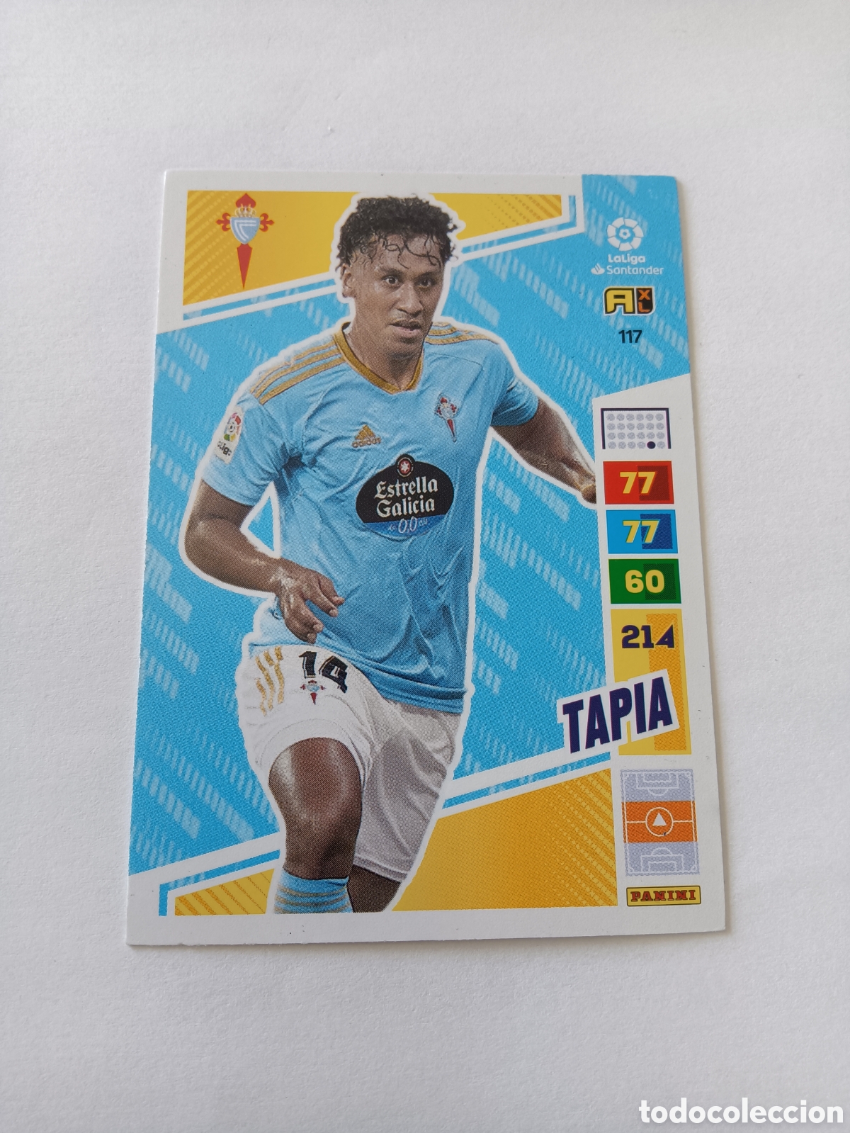 Figurine di Calcio: 117 Tapia Celta Adrenalyn XL 2022 2023